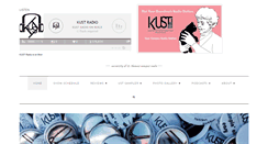 Desktop Screenshot of kustradio.com
