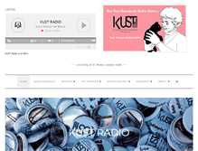 Tablet Screenshot of kustradio.com